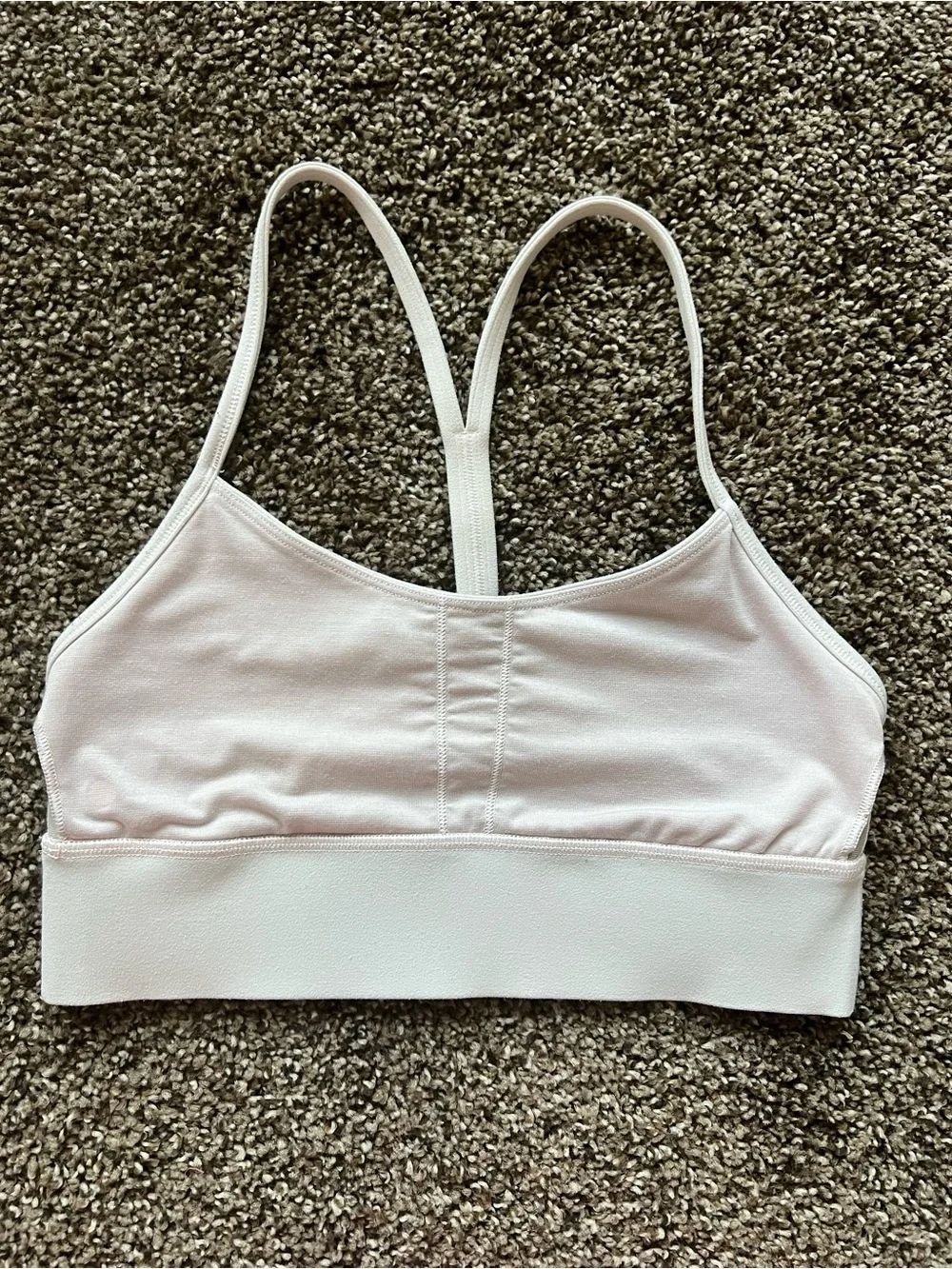 lululemon athletica Light Pink Thin-Strap Sports Bralette